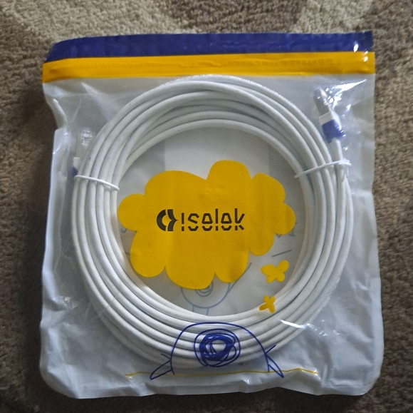 Snagless RJ45 Network Ethernet Cable, Internet Ultra Slim Stranded Shielded LAN - Picture 5 of 6